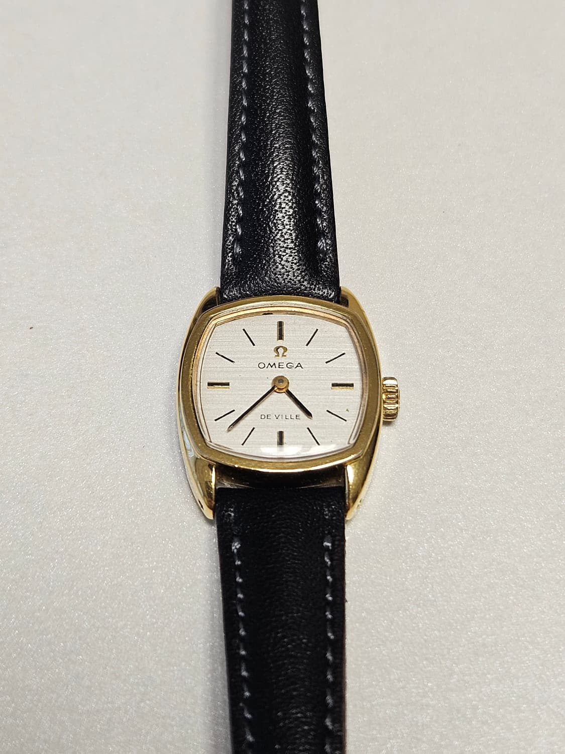 오메가 드빌 수동 금장 여성시계 상품이미지3