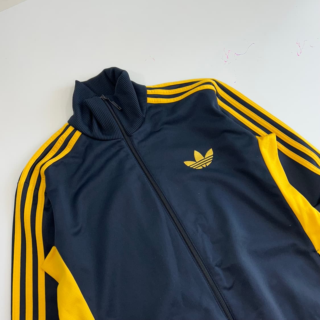 Adidas 아디다스 옐로우 네이비 구파 져지 상품이미지4