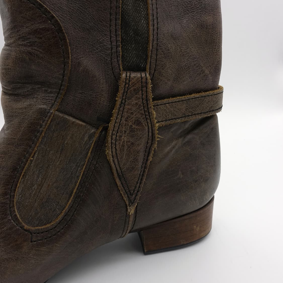 [23~240]ALFREDOBANNISTER 알프레도 배니스터 레더 부츠 상품이미지6