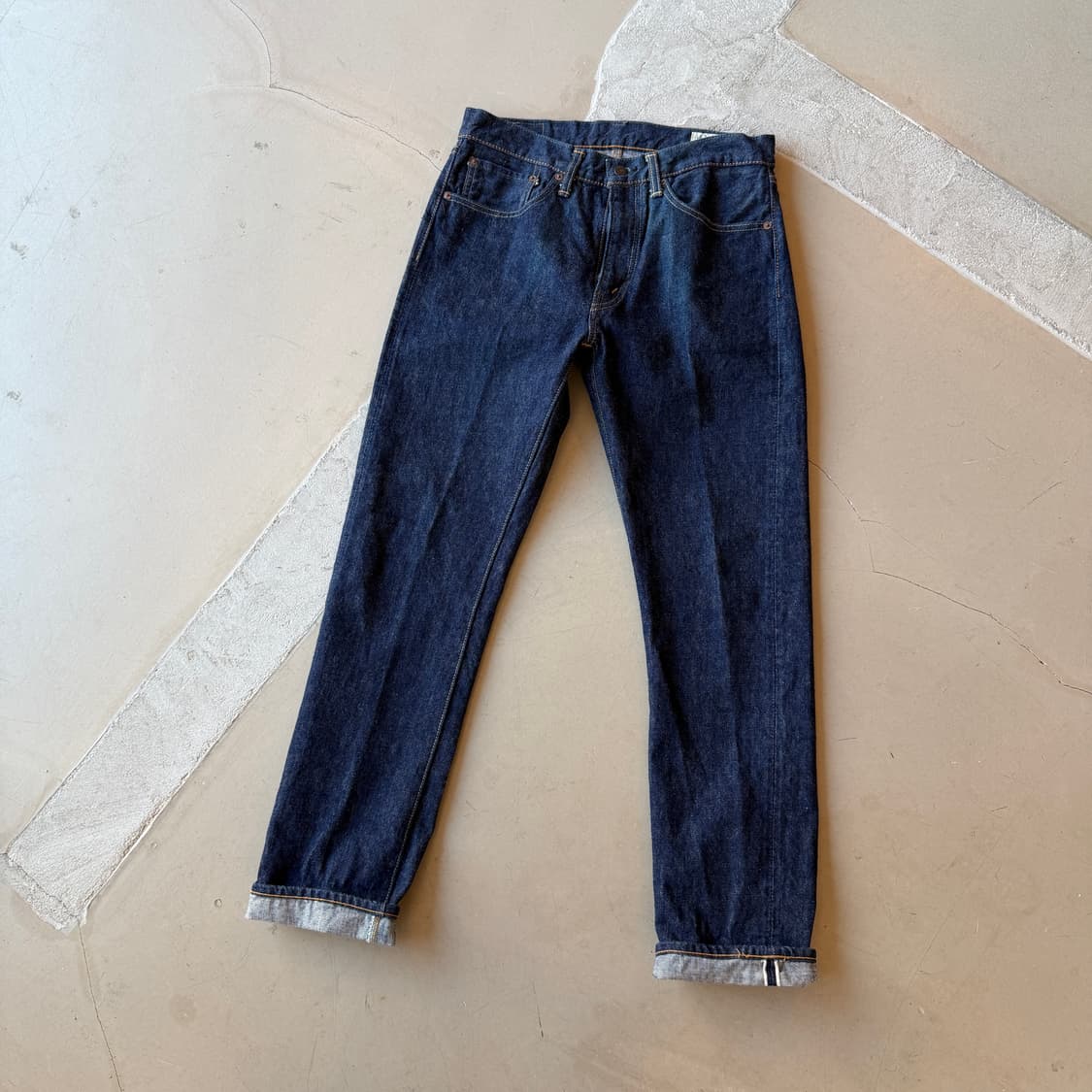 오어슬로우 107 셀비지 데님 팬츠 상품이미지2