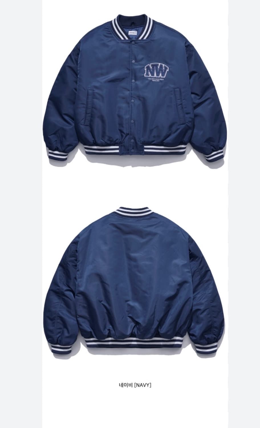 ( perstep) 퍼스텝겜빗 스타디움 자켓 네이비XL 상품이미지1