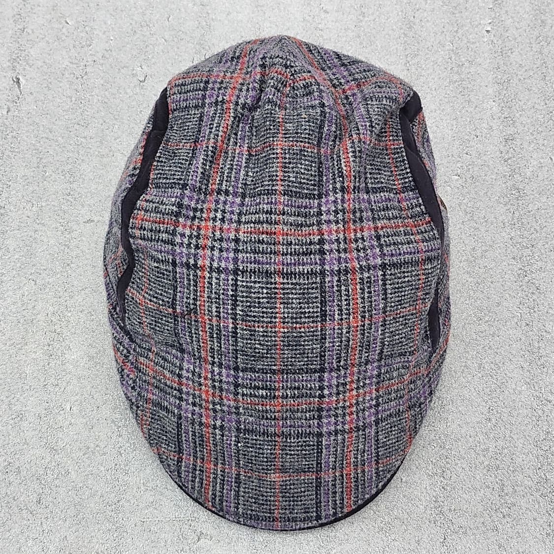 닥스 정품 골프 체크 헌팅캡 58cm 상품이미지1