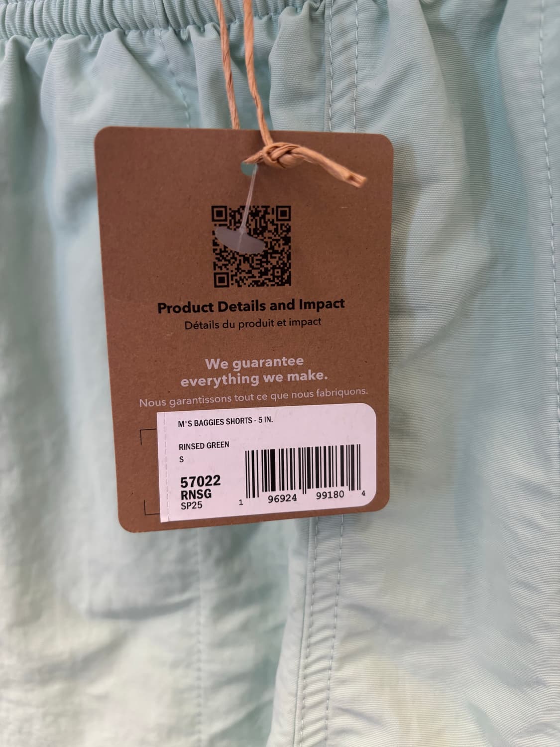 Patagonia baggy 5 inch 상품이미지2