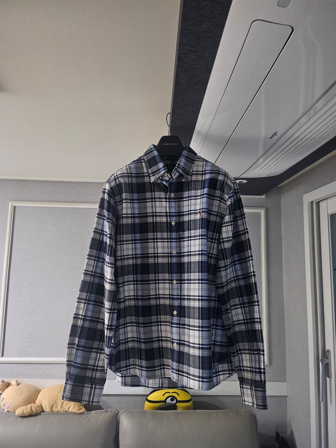 [거의 새것] 폴로 랄프로렌 체크 셔츠 남방 클래식 L 상품이미지1