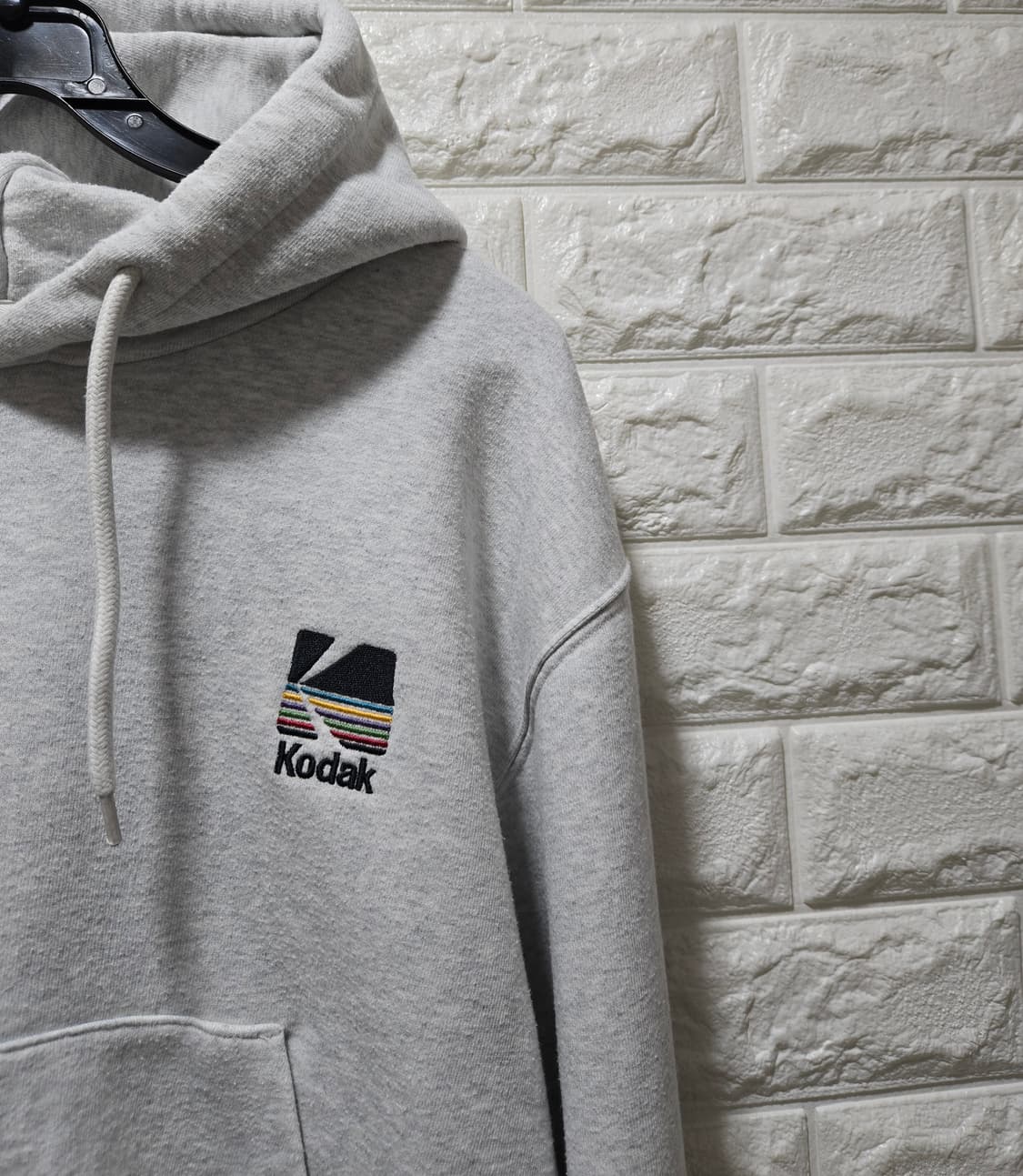 코닥 레인보우 로고 크롭 후드티 후디 95 상품이미지4