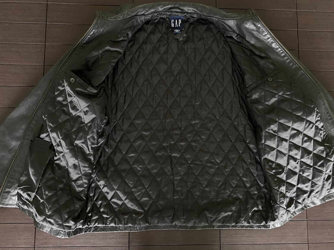 (XXL) 올드갭 레더 자켓 상품이미지4