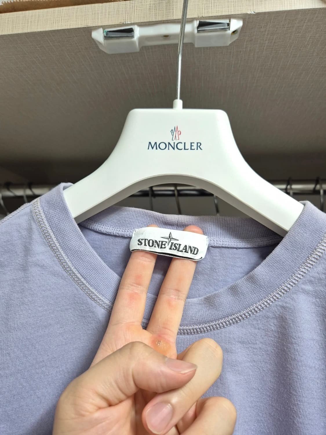 한글택 스톤아일랜드 롱슬리브 맨투맨 95-M 상품이미지2