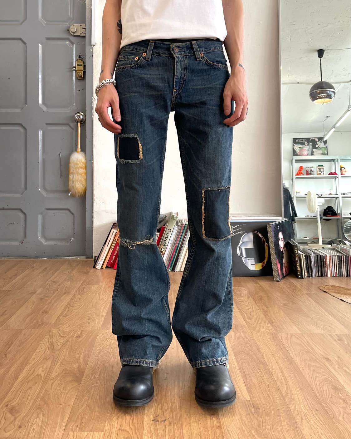 [28] EU Levis 리바이스 플레어 데님 팬츠 상품이미지1