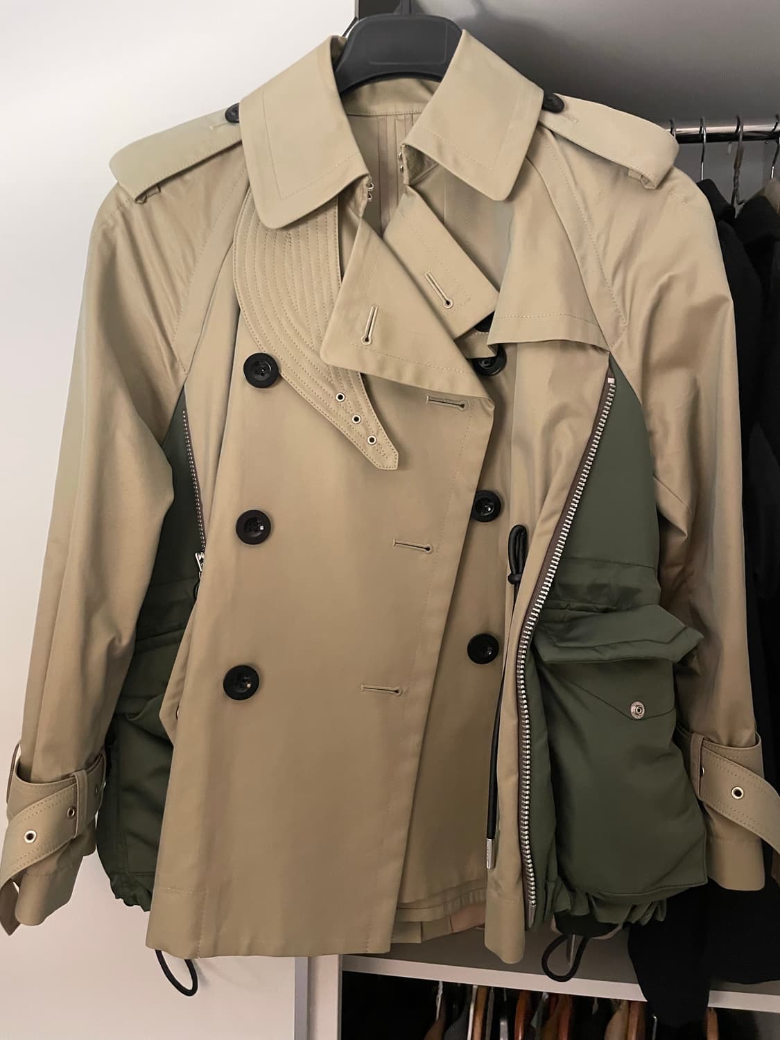 사카이 트렌치 코트 숏 상품이미지5