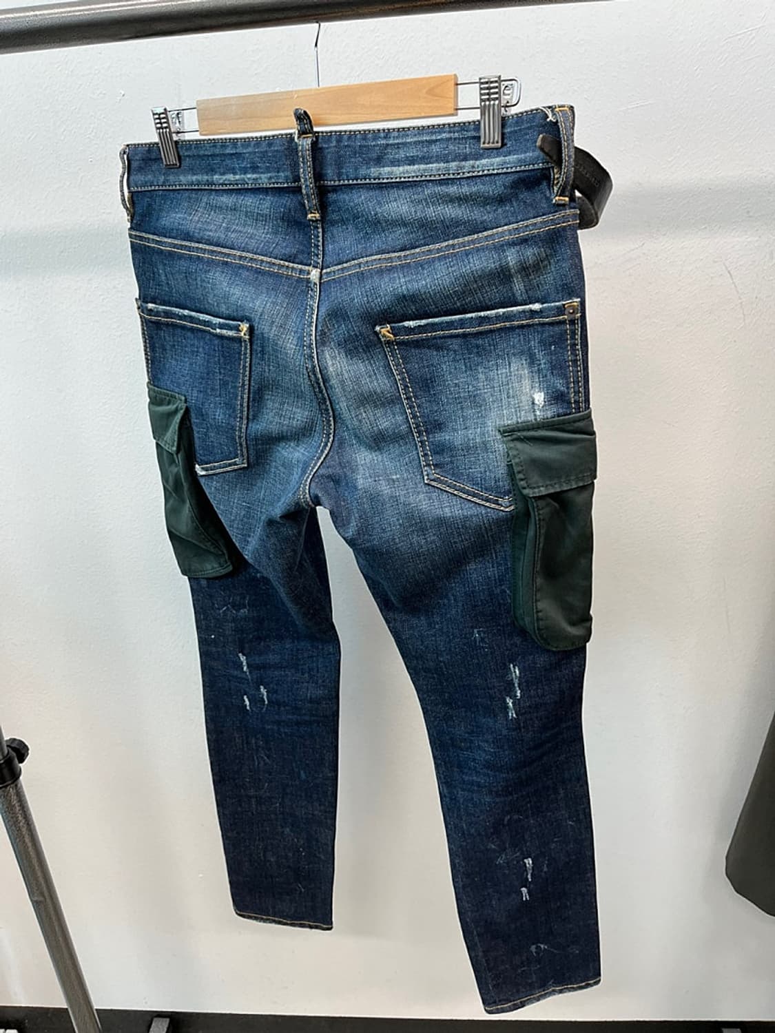 31-32) 디스퀘어드 카고포켓 워싱진  상품이미지5