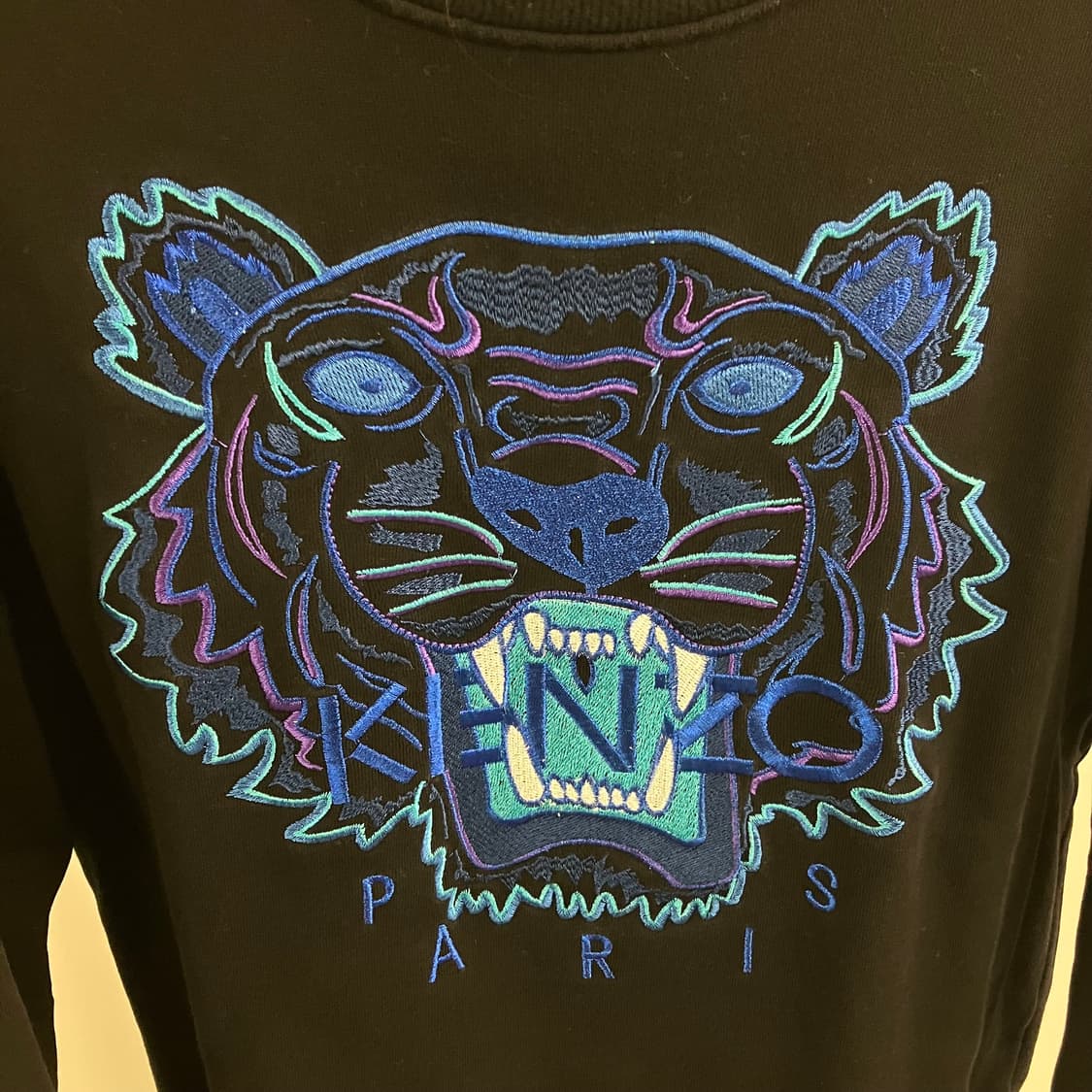 KENZO 겐조 블랙 타이거 스웨트셔츠 XL  상품이미지4