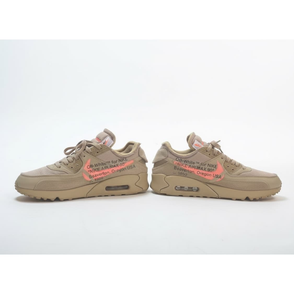 나이키 x 오프화이트 에어맥스 90 v2 데저트 오어 상품이미지1