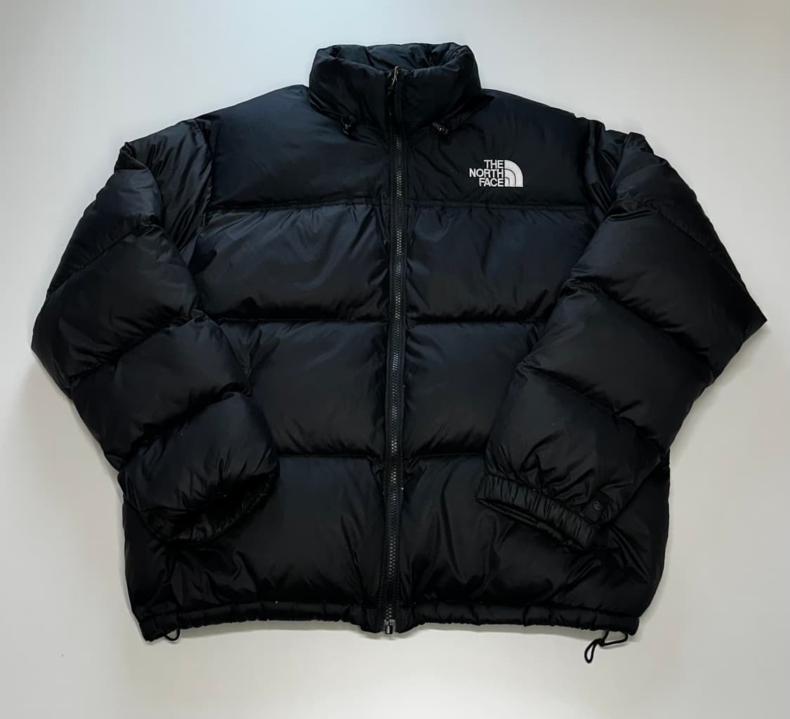 노스페이스 눕시 블랙 패딩 상품이미지1