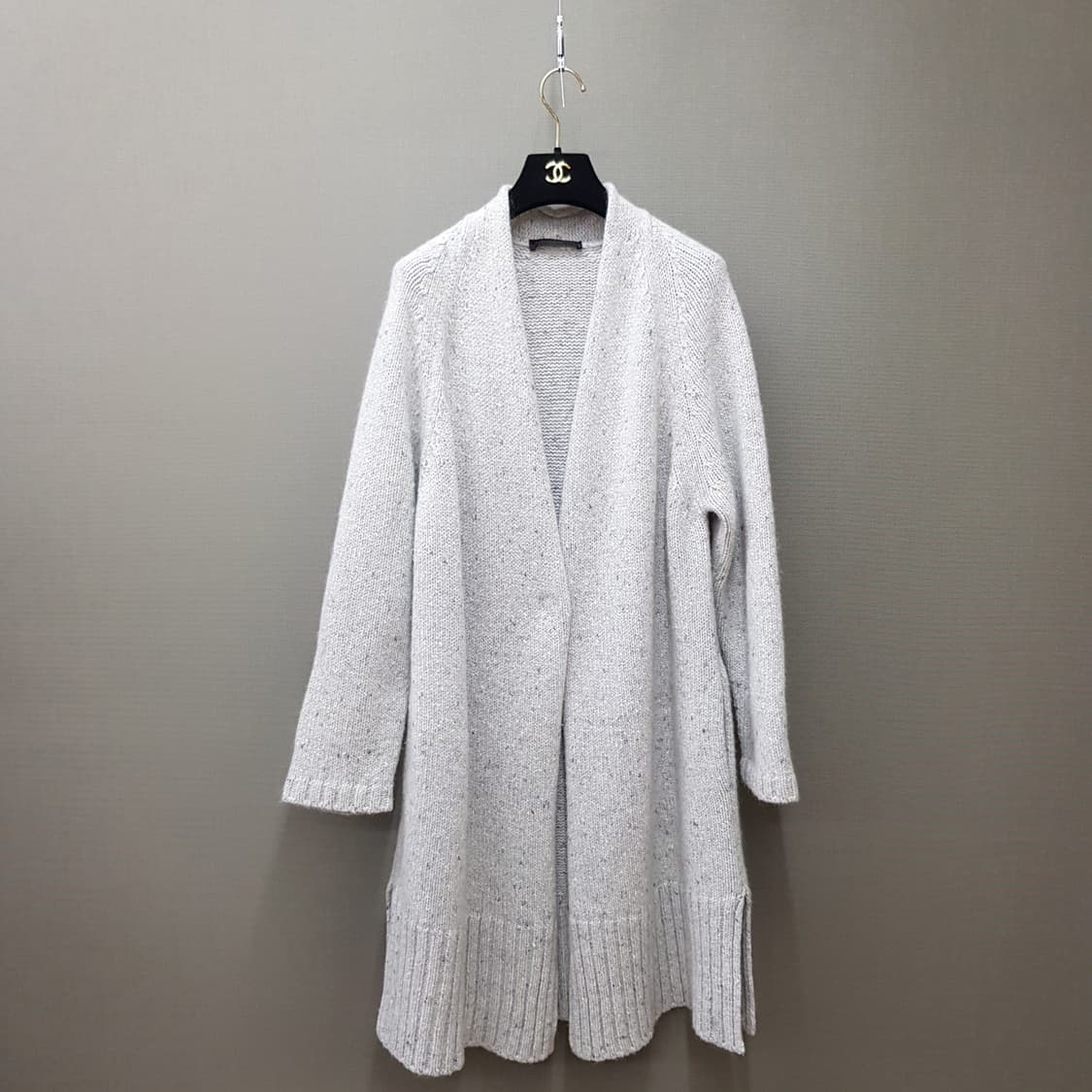 파비아나필리피 캐시미어 블렌드 롱 니트 가디건 IT 44사이즈 상품이미지1