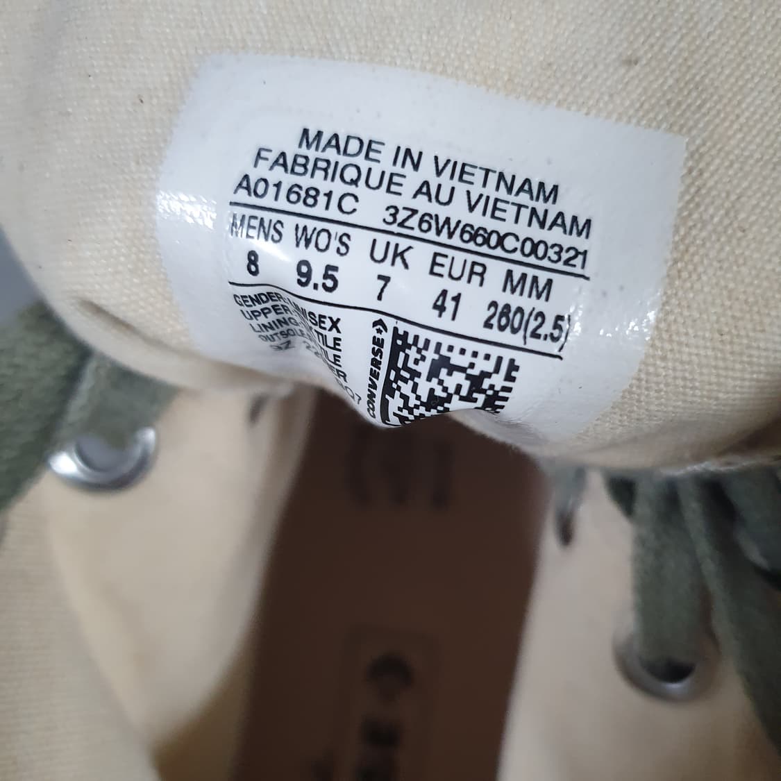 컨버스 척 70 AT-CX 스니커즈 유틸리티 그린 상품이미지6