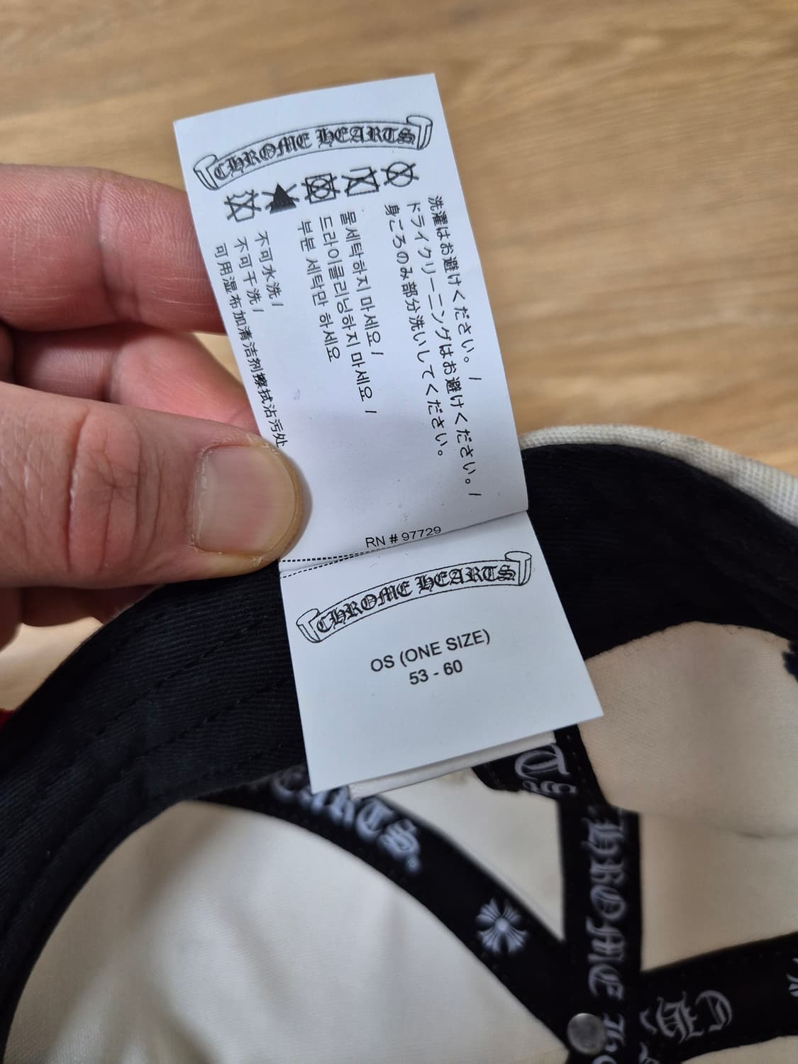 크롬하츠 CH자수 5패널 캡 상품이미지8