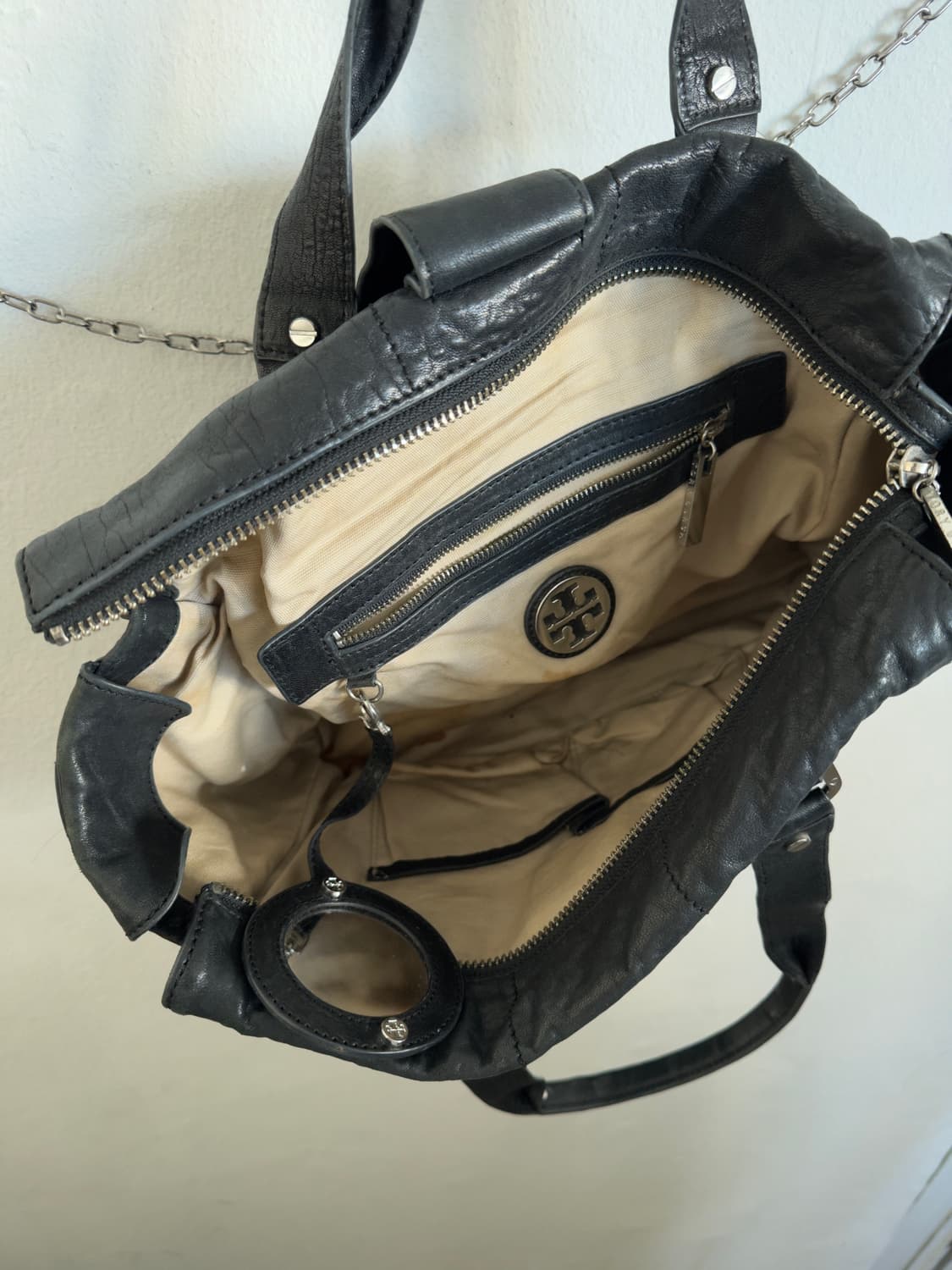 토리버치 실버플레이트 미러참 스퀘어백 상품이미지7