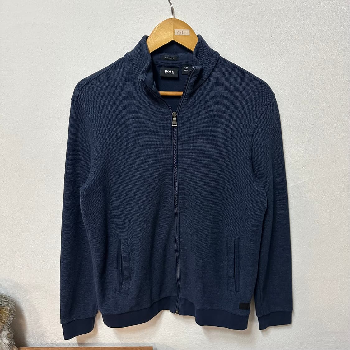 휴고보스 코튼 집업 상품이미지1