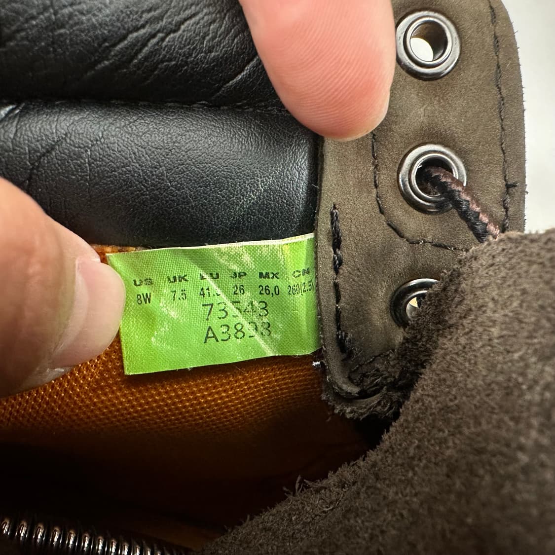 팀버랜드 6인치 부츠 ‘다크브라운‘ 상품이미지7