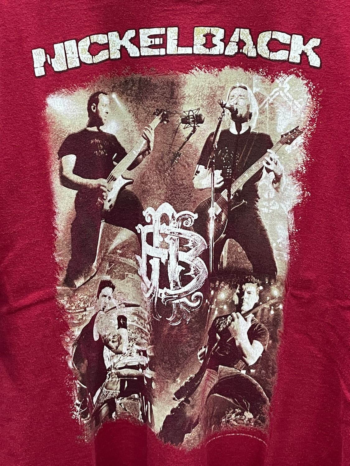 니켈백 투어 밴드티 L 상품이미지6