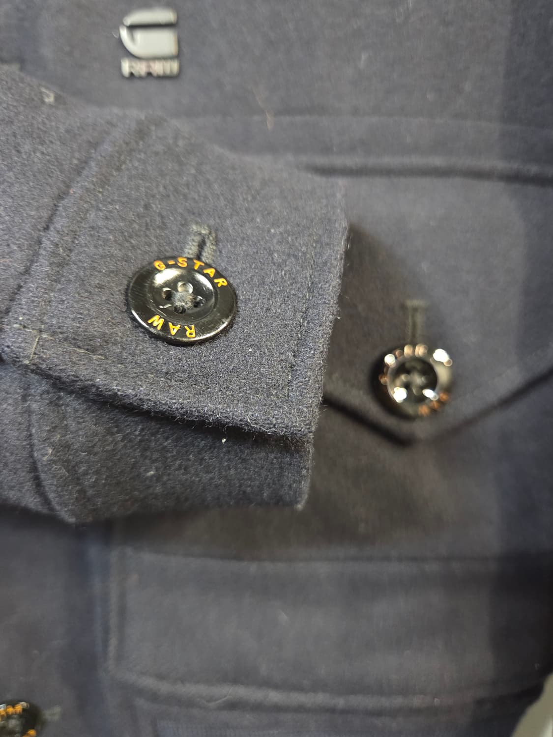 G-STAR RAW 블랙 봄버 자켓(S)디피용/택없음 상품이미지3