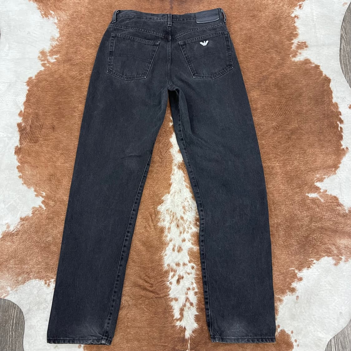 90's 아르마니 블랙진. 상품이미지8