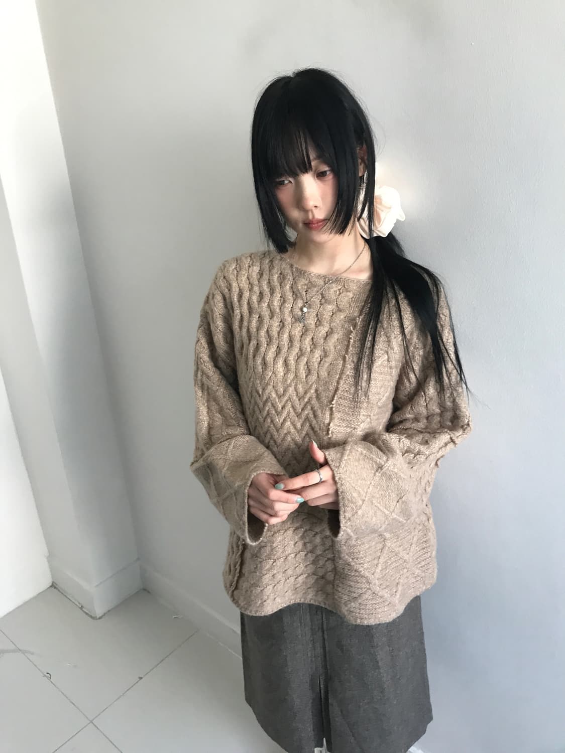 (Vintage)Vintage loose knit 상품이미지2