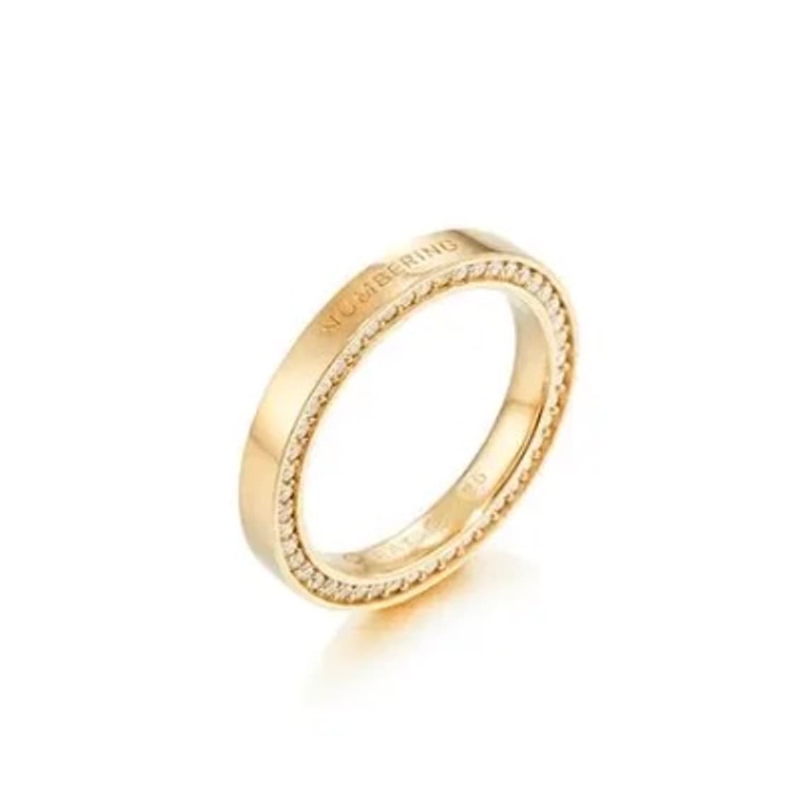 넘버링 골드 반지 14K Gold Plated Sterling #3414 상품이미지1