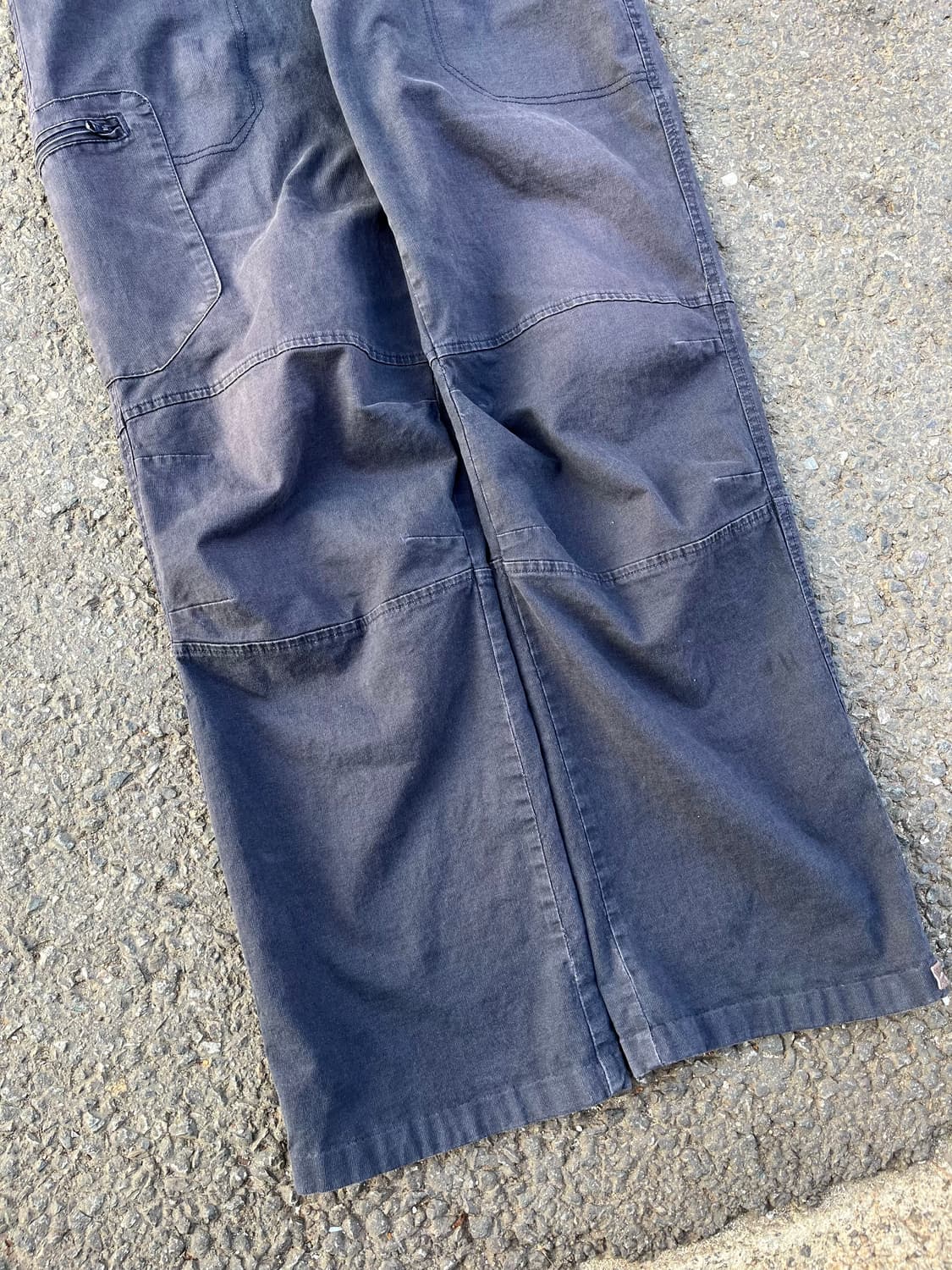 oxylane faded double knee work pants 상품이미지6