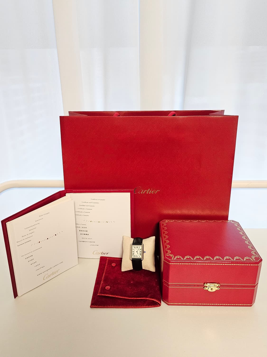 까르띠에 탱크솔로 스몰 스틸 상품이미지5