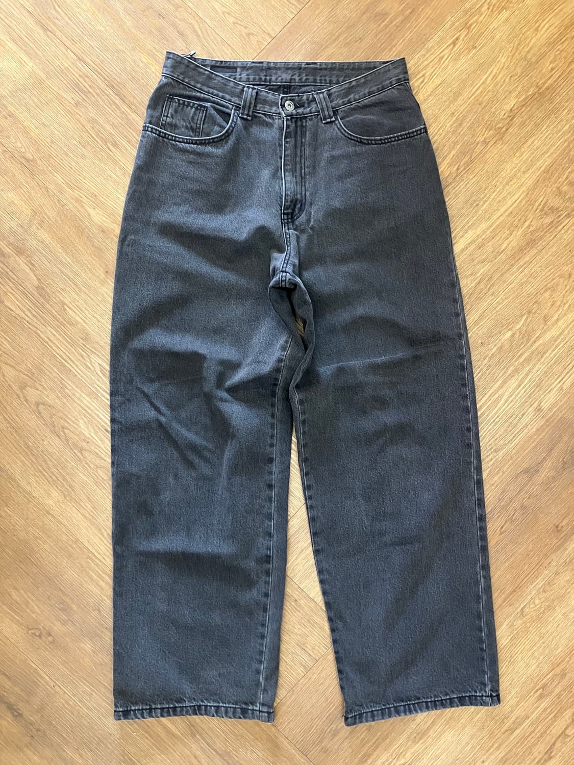 N215 디스이즈네버댓 흑청 데님팬츠 상품이미지2