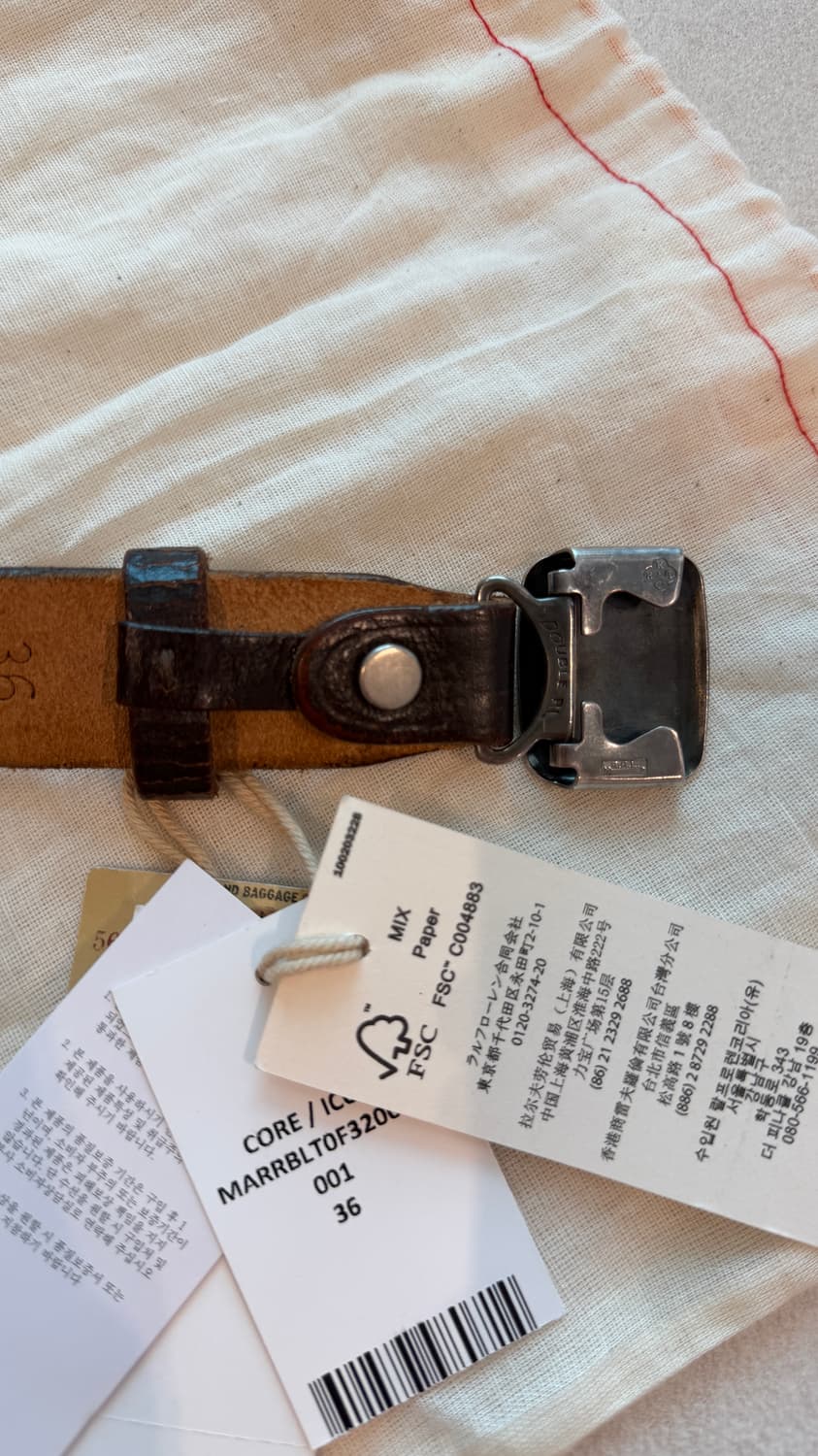 rrl 더블알엘 빈센스 히콕 벨트 36  상품이미지4