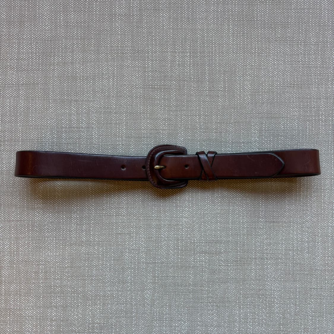 (29-30) 90s USA Eddie Bauer 이탈리안 레더 벨트 상품이미지2