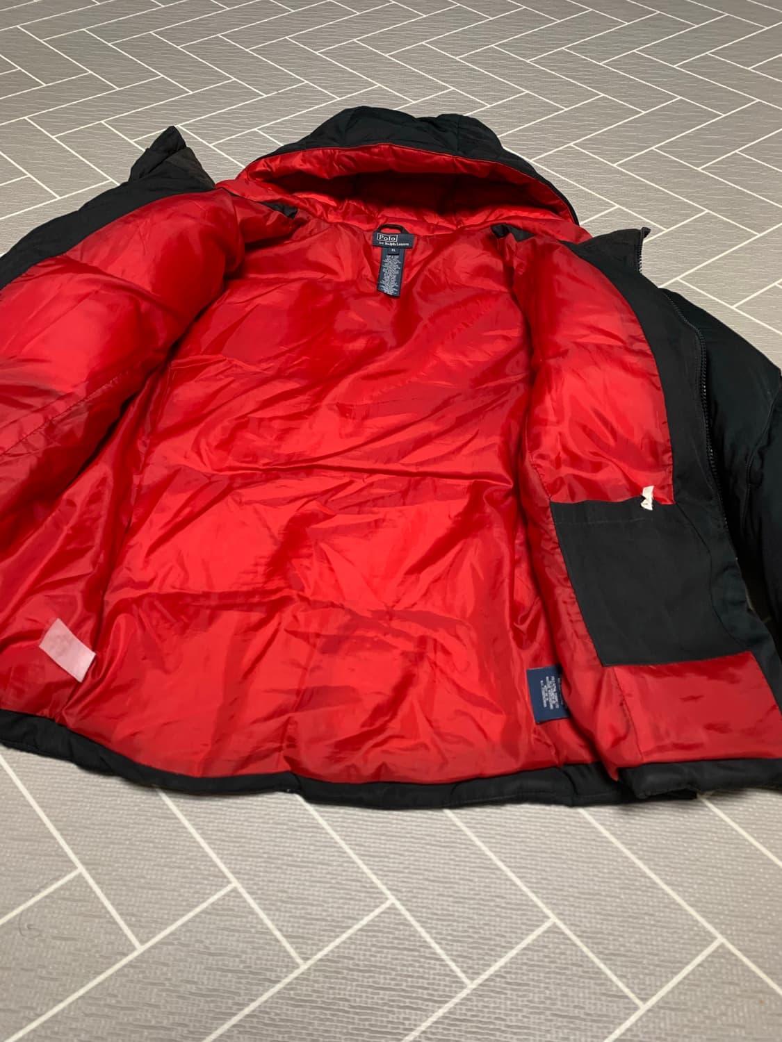 폴로 빅포니 패딩 블랙 상품이미지4