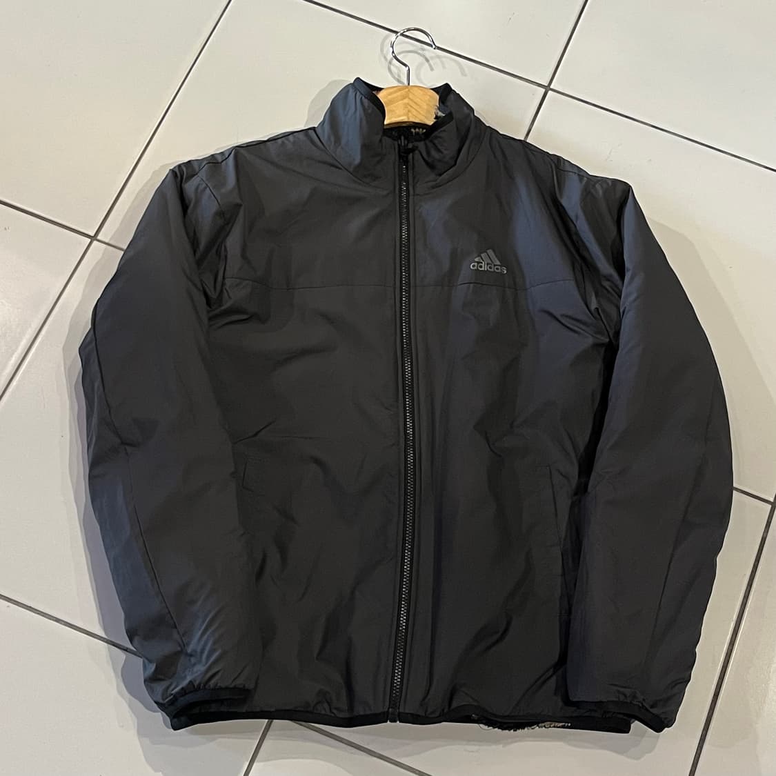 아디다스 양면 리버시블 패턴 후리스  상품이미지4