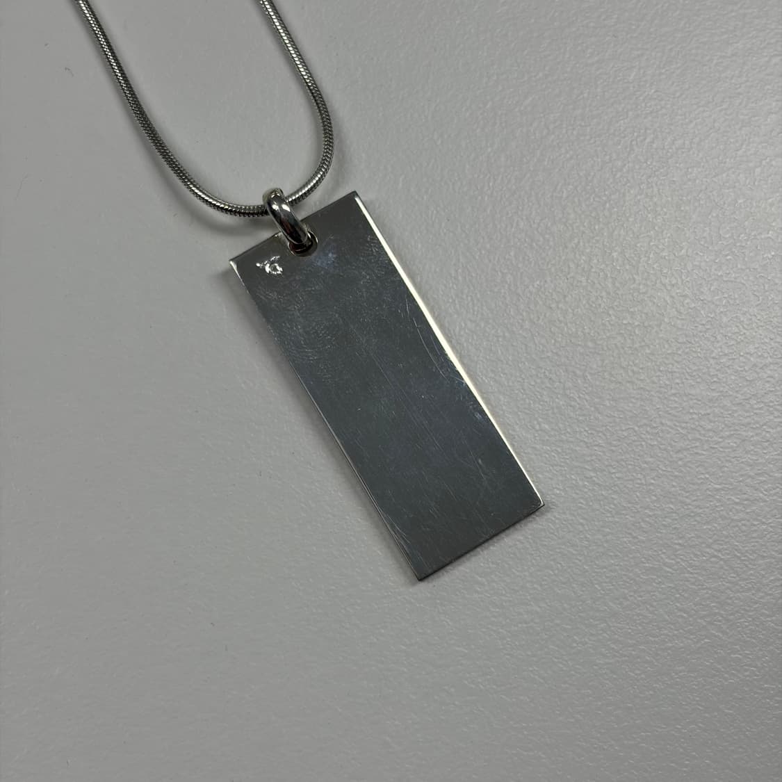 셀린느 실버바 목걸이 상품이미지6