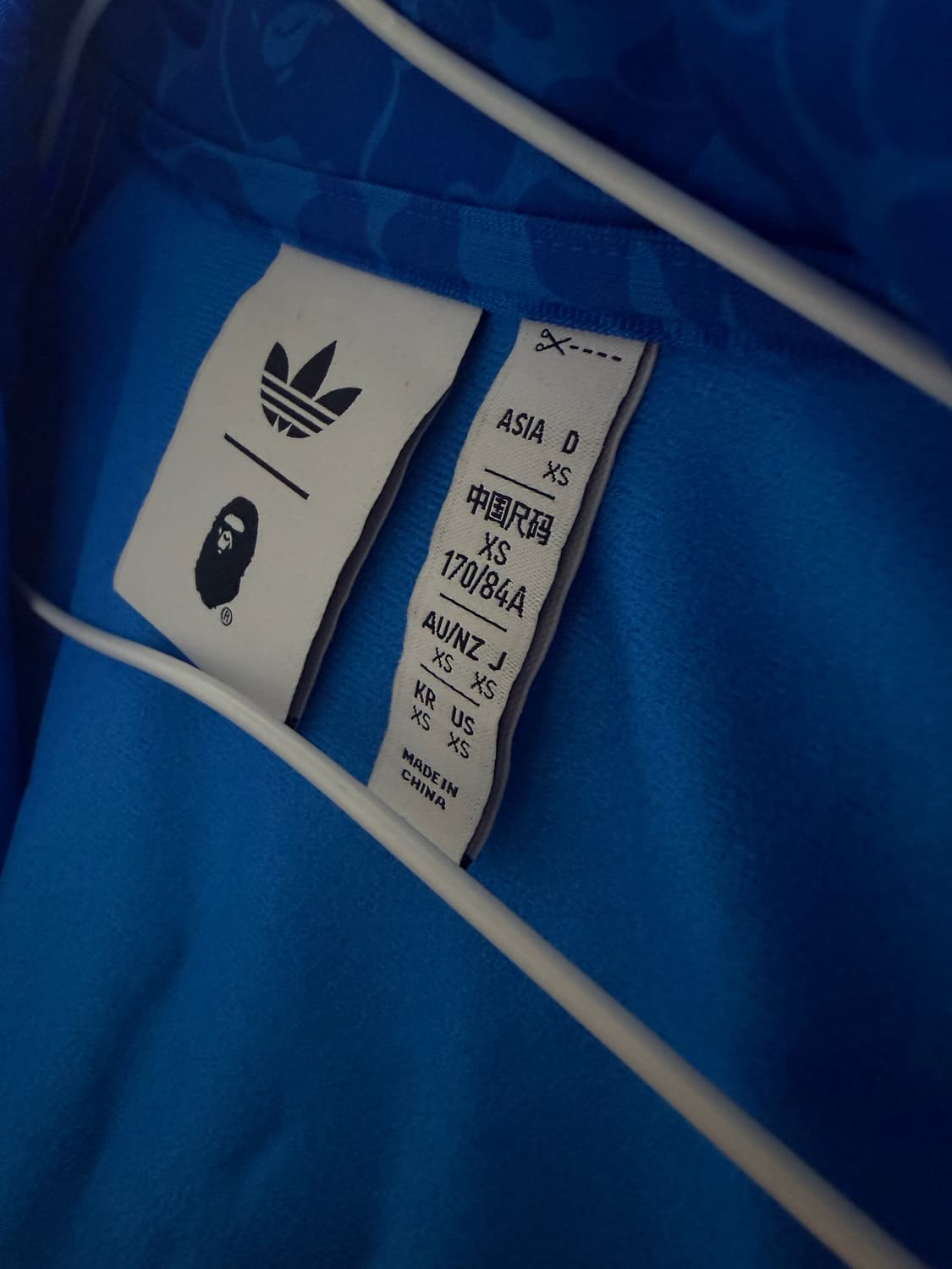 아디다스 베이프 져지 XS (새상품) 상품이미지4