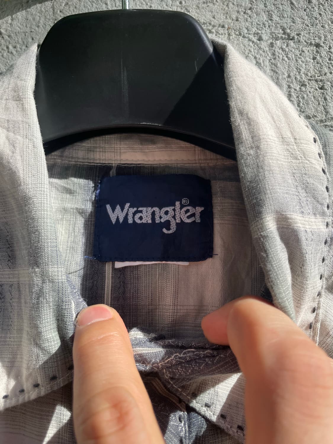 Wrangler western shirt 상품이미지3