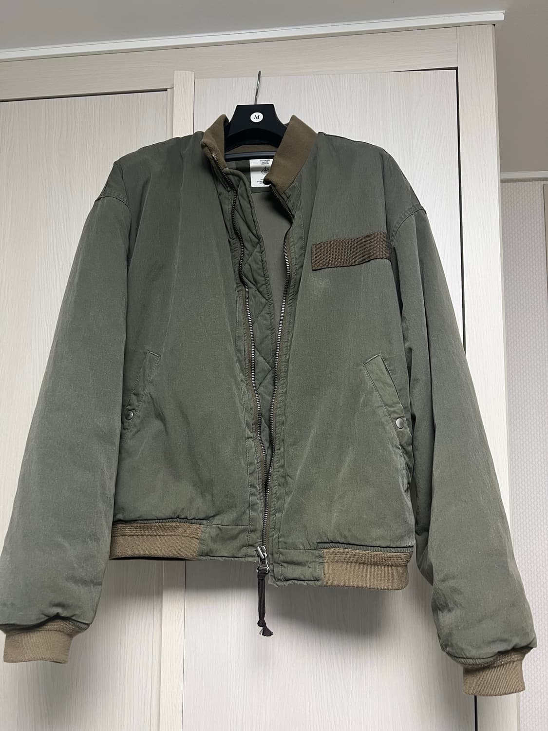 엔벨로프 봄버 올리브 2사이즈 상품이미지1