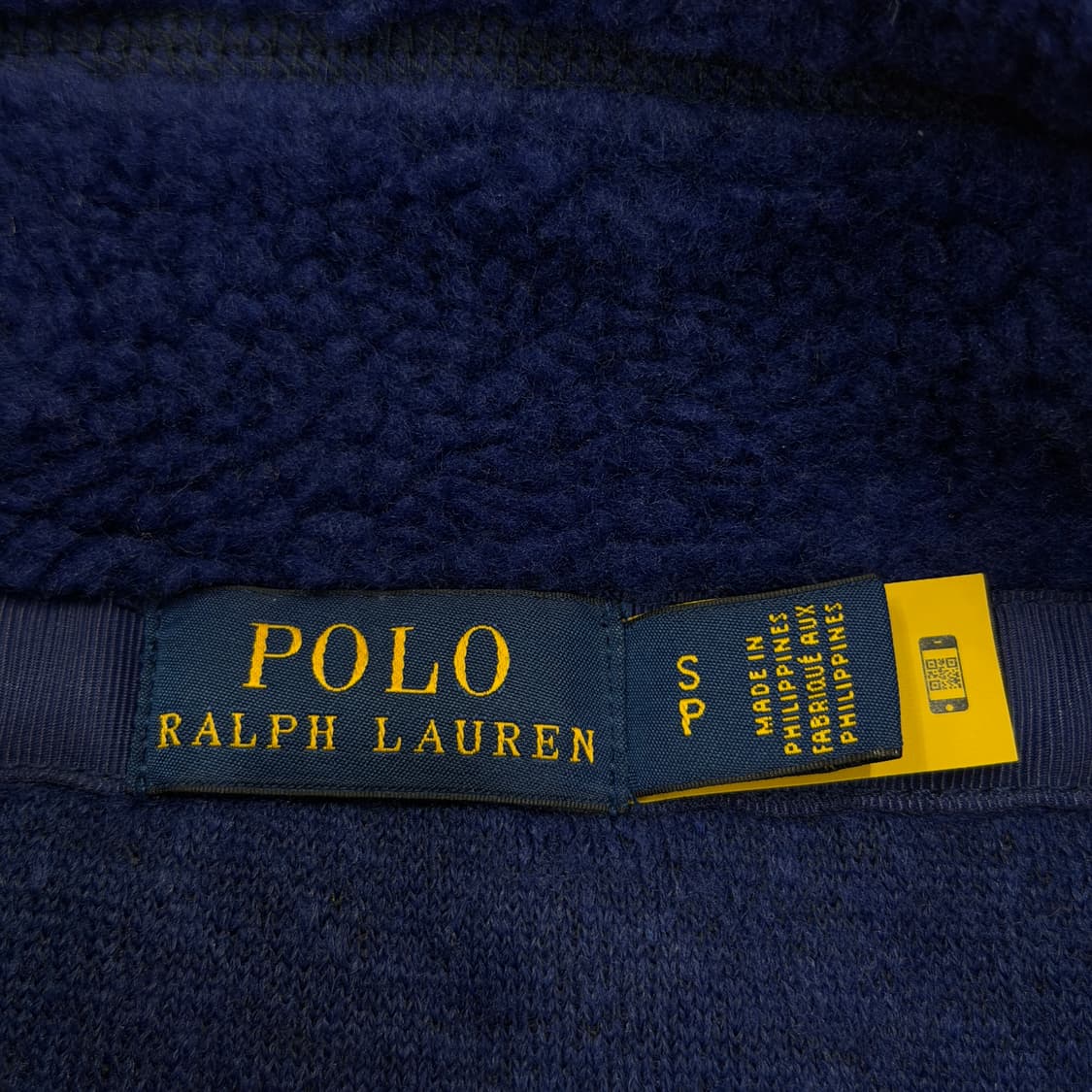 폴로 랄프로렌 하이 파일 플리스 베스트 조끼 블루 S 상품이미지5