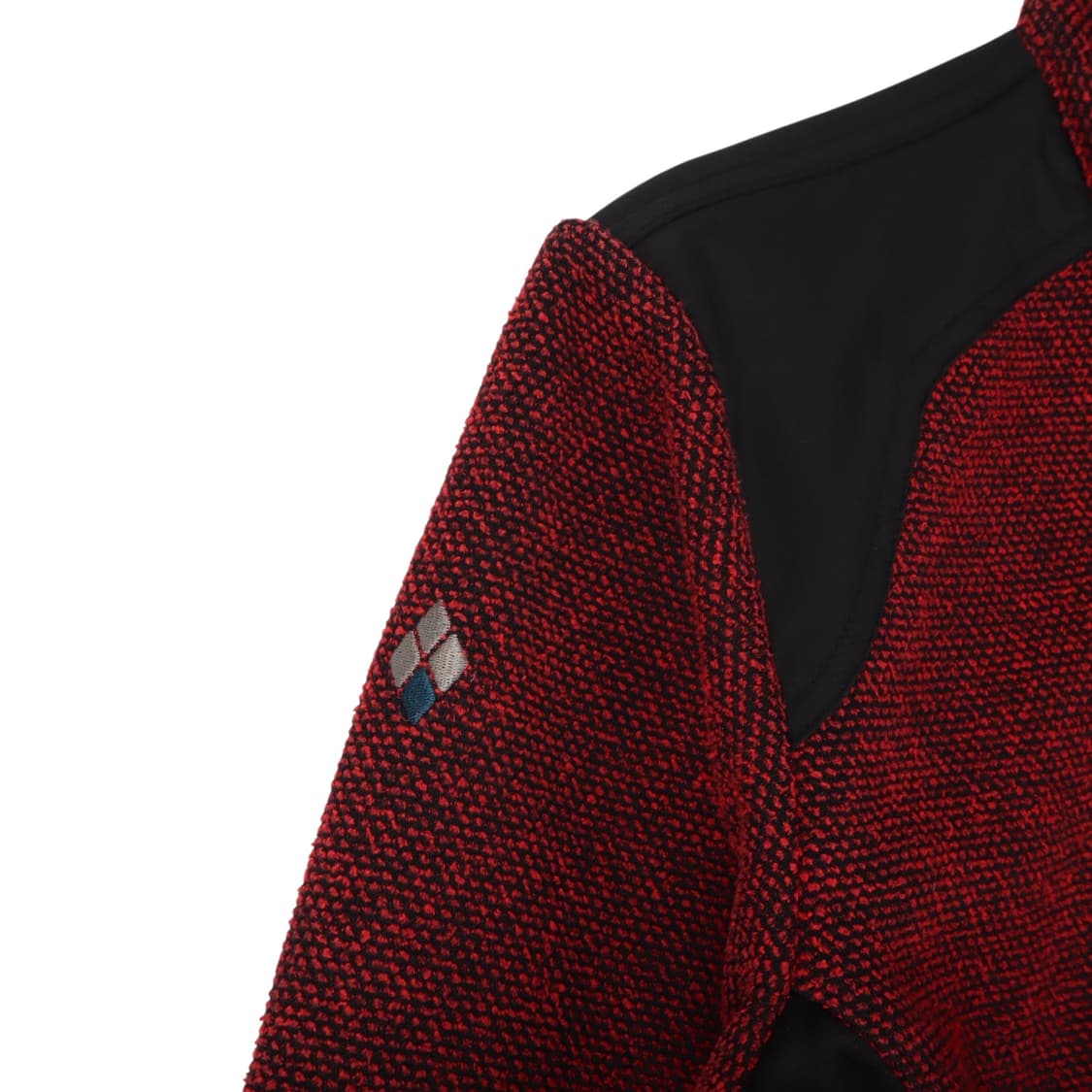 몽벨 레드 플리스 집업 자켓 상품이미지3