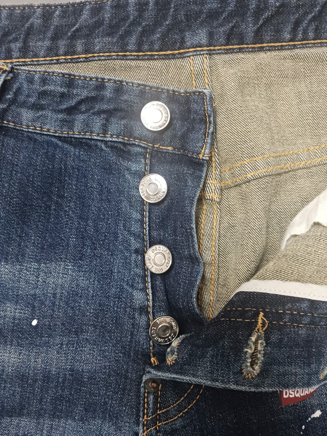 [32] 디스퀘어드2 녹워싱 슬림진 청바지 상품이미지6