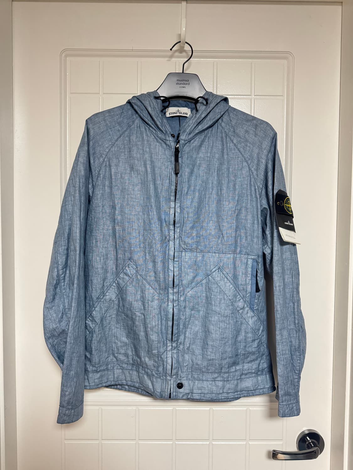 스톤아일랜드 후드자켓 새상품 (리노와트로텔라 원단) 상품이미지1