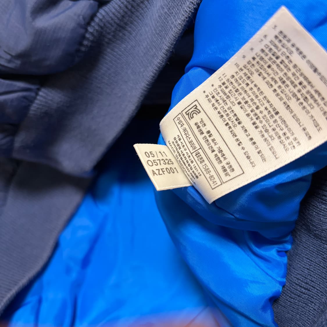 W)아디다스 네이비 패디드 자켓 상품이미지4