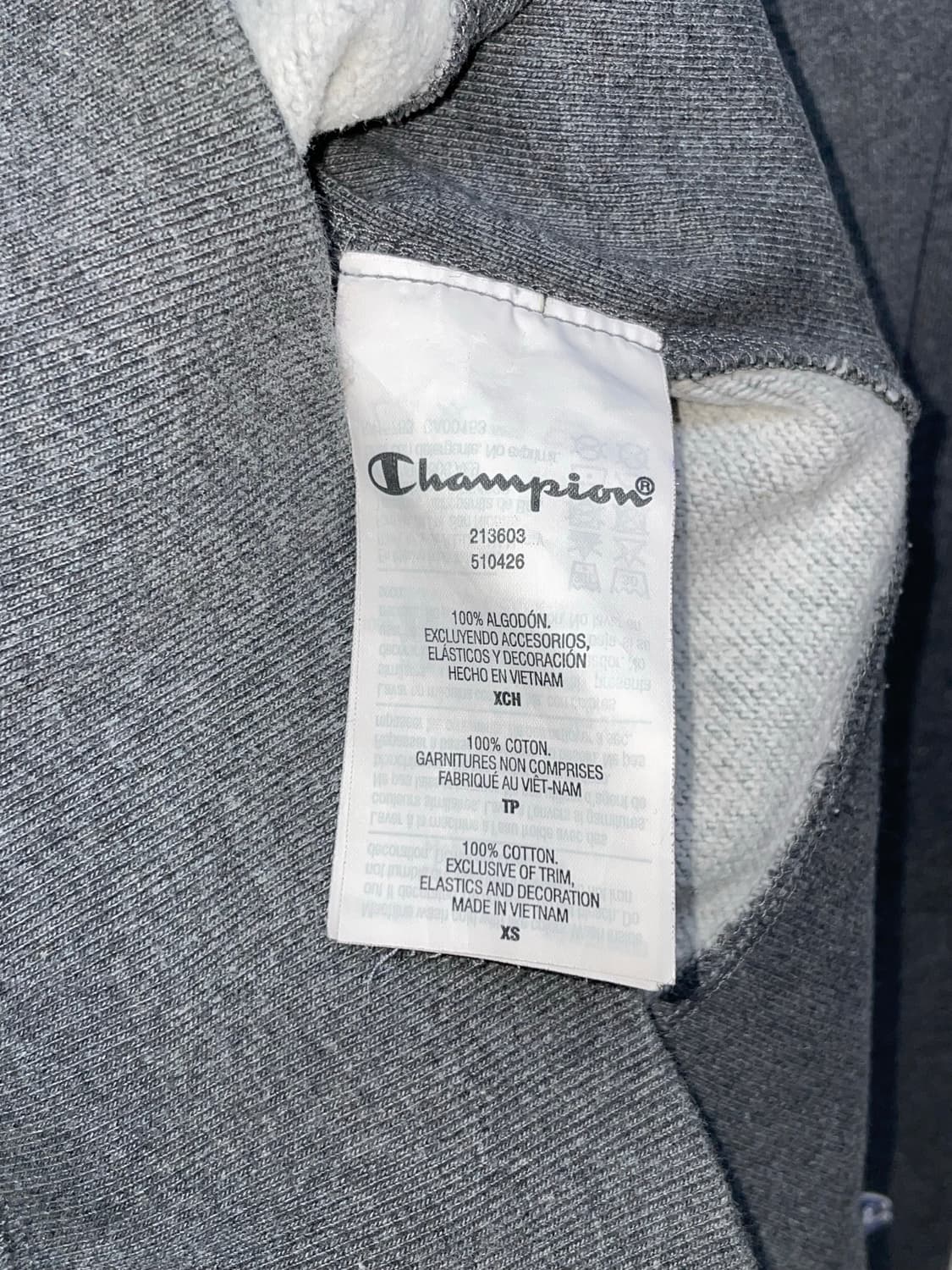 챔피온 맨투맨 그레이 상품이미지7