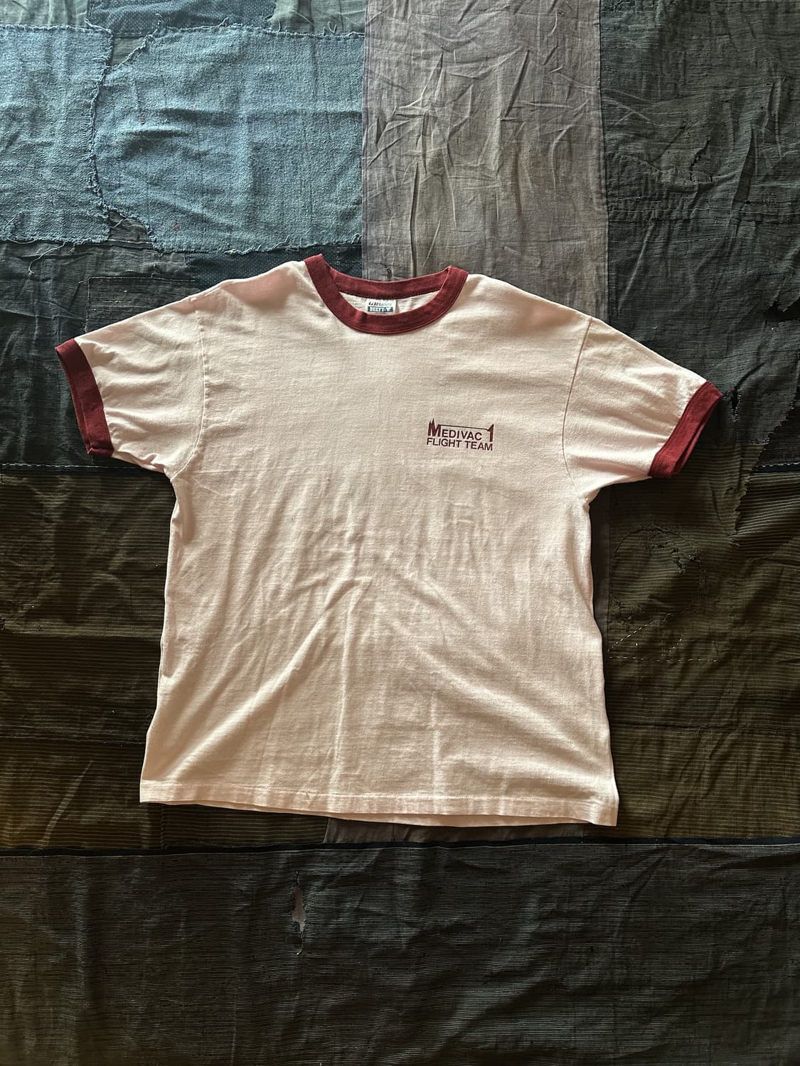90s USA Vintage Hanes RInger T Shirt 상품이미지4