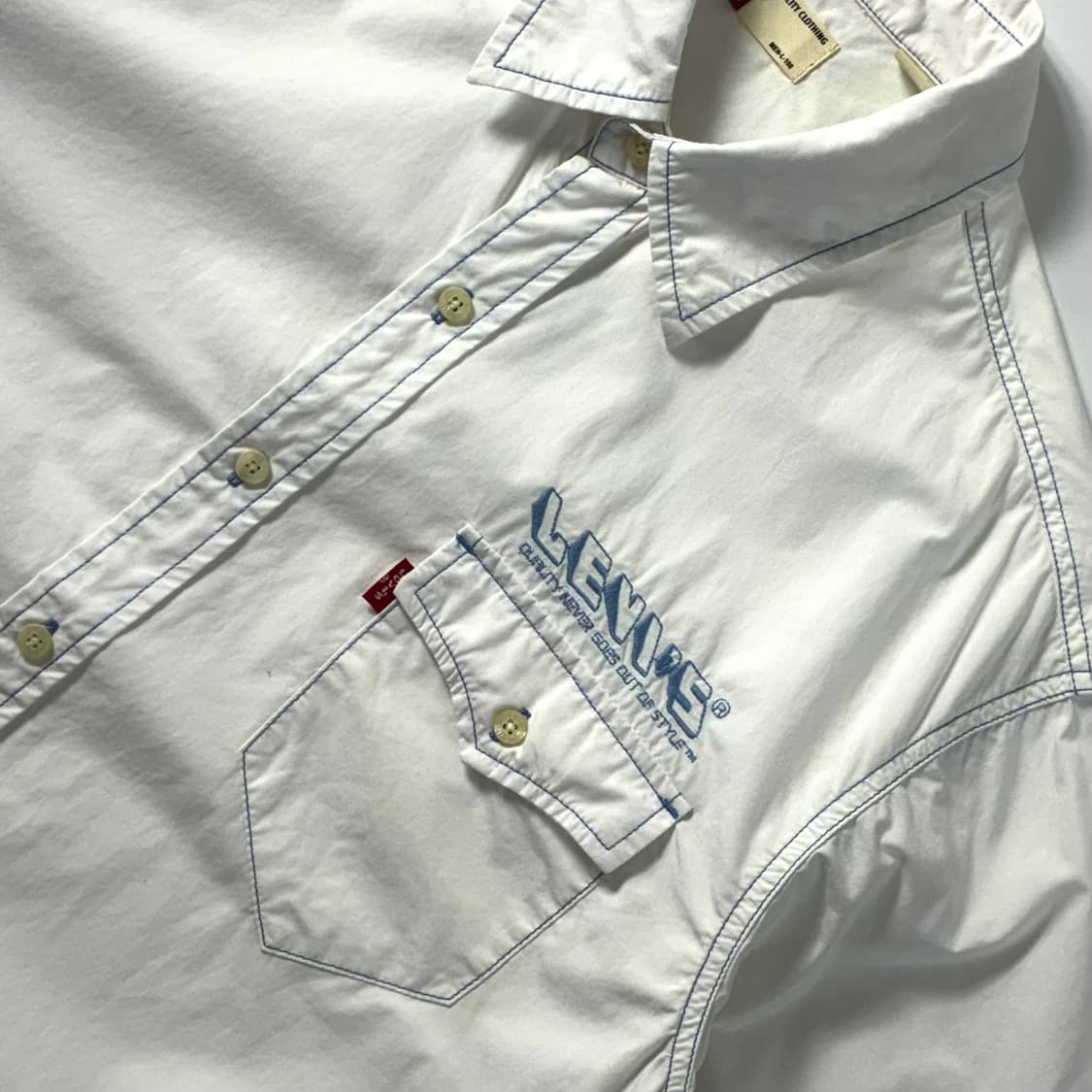 Levi's  리바이스 00,s 레드탭 스티치 워크 반팔셔츠  상품이미지3