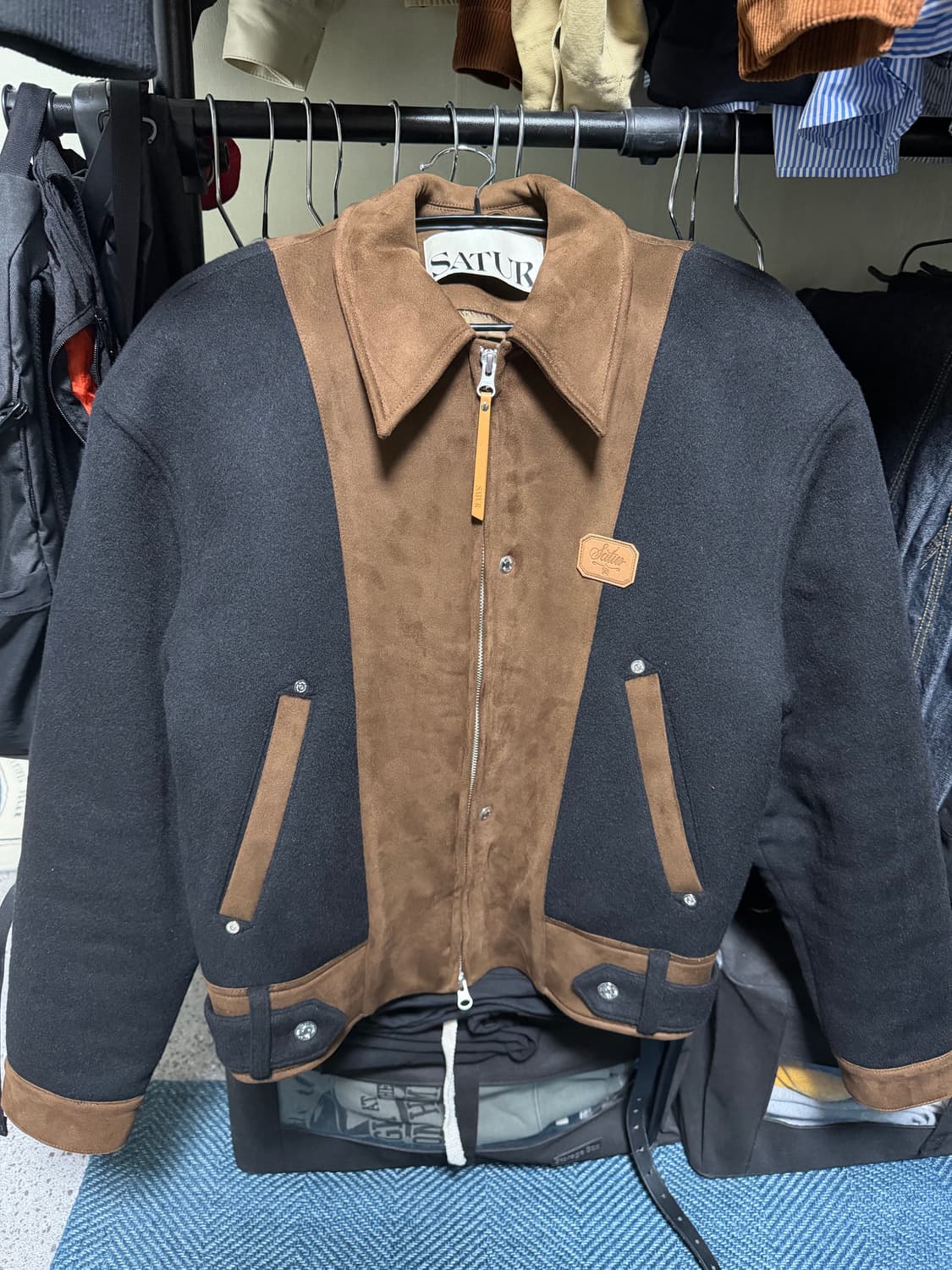 세터 스웨이드 자켓 L 상품이미지4