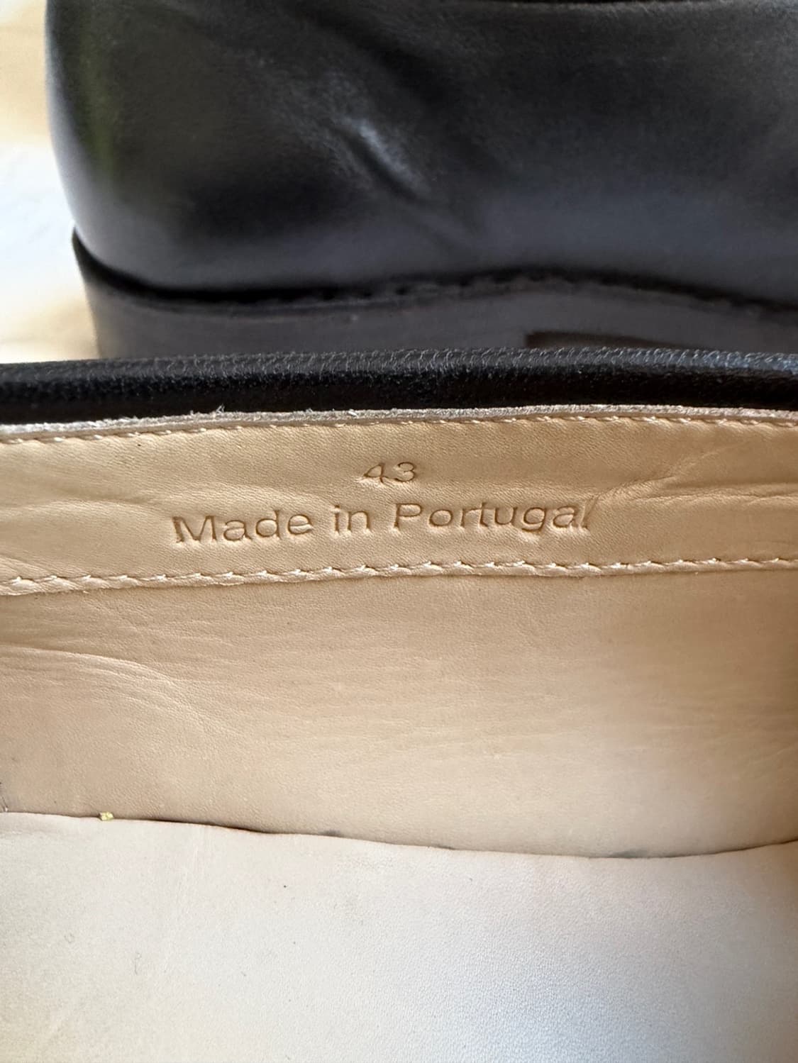 르메르 플랫 파이프드 슬리퍼 블랙 로퍼 LEMAIRE 슈즈 상품이미지7