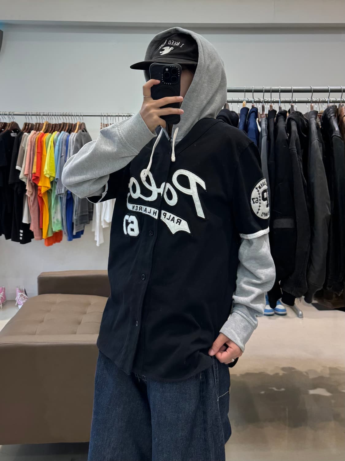 폴로 랄프로렌 베이스볼캡슐 베이스볼 저지 상품이미지5